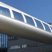 Passerelle AIR FRANCE - 2005 – Roissy 95 - Architecte: Valode & Pistre Architectes
